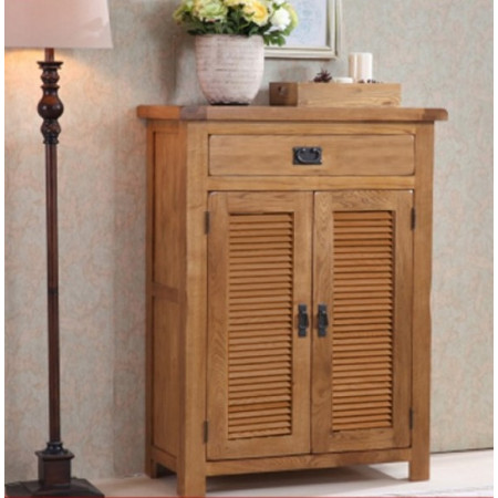 Rustic Oak : Tủ Giày Gỗ Sồi - 60cm 